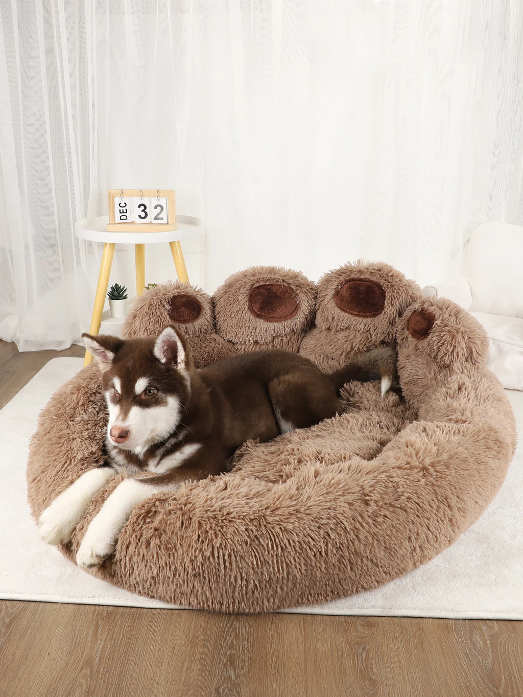 Pet Dog Sofa Beds for Small Dogs Winter Warm Accessories Large Dog Bed Mat Pets Kennel Plush Medium Basket Puppy Cats Supplies