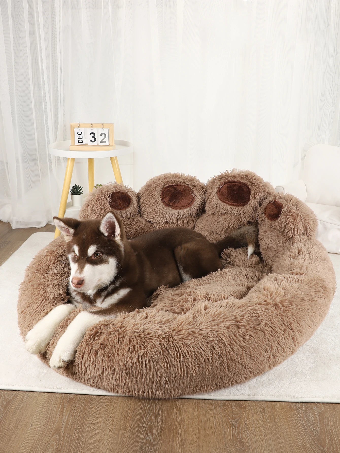 Pet Dog Sofa Beds for Small Dogs Winter Warm Accessories Large Dog Bed Mat Pets Kennel Plush Medium Basket Puppy Cats Supplies