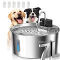 7L Stainless Steel Wireless Recharging Sensor Cat Water Pet Dispenser Bowl