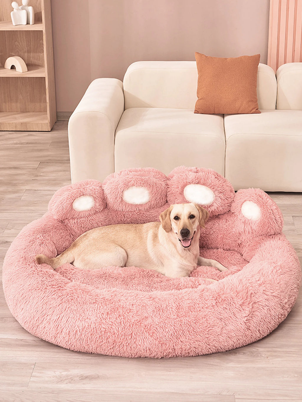 Pet Dog Sofa Beds for Small Dogs Winter Warm Accessories Large Dog Bed Mat Pets Kennel Plush Medium Basket Puppy Cats Supplies