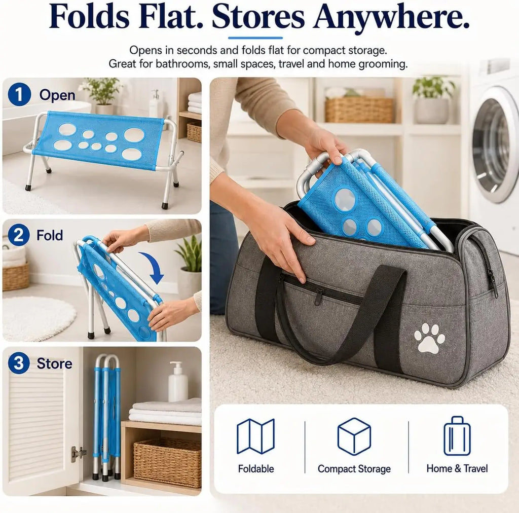 Pet Dog bath stand