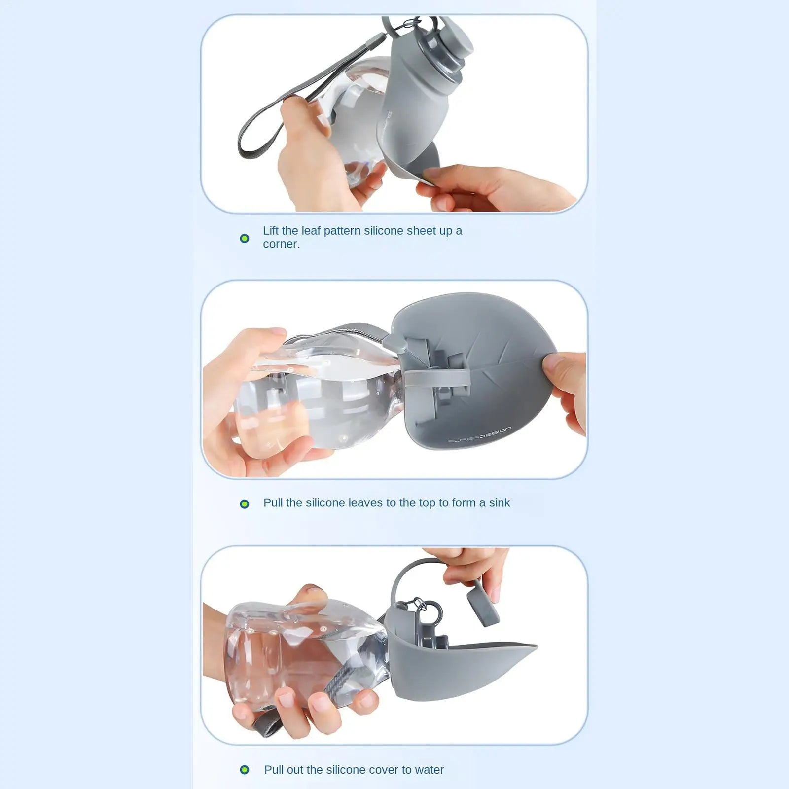 Pet Portable Water Bottle for Small Medium Dogs Cats