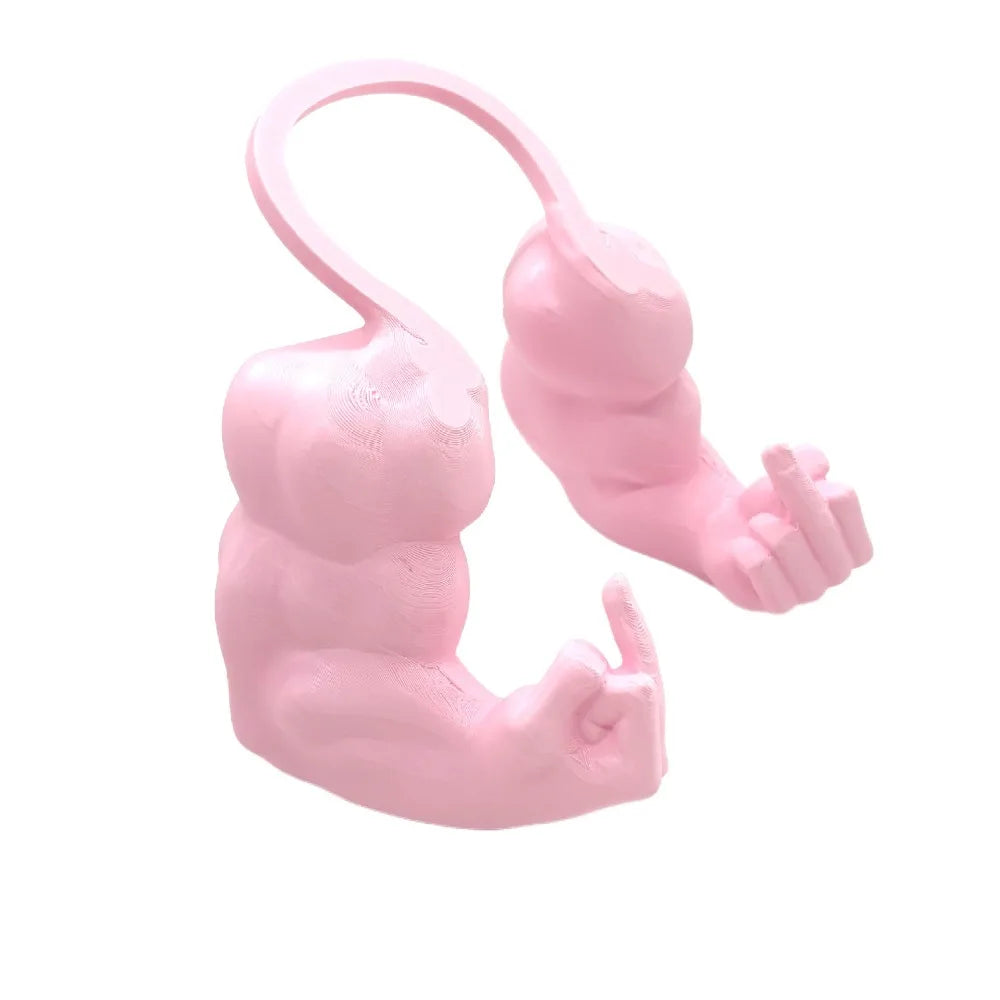 3D Printed Cat Muscle Arms Funny Finger Cosplay Prop Realistic Neck Arm Covers for Halloween Party