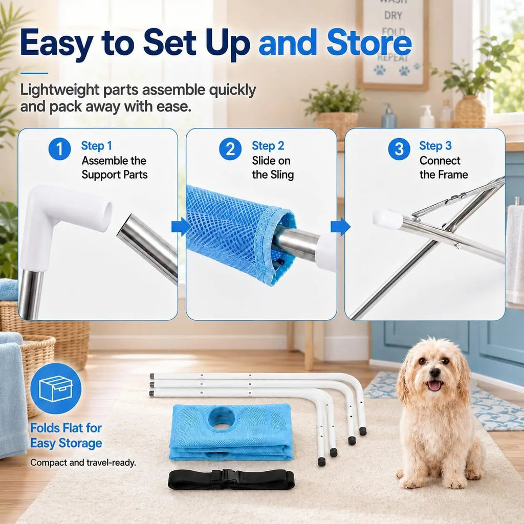 Pet Dog bath stand