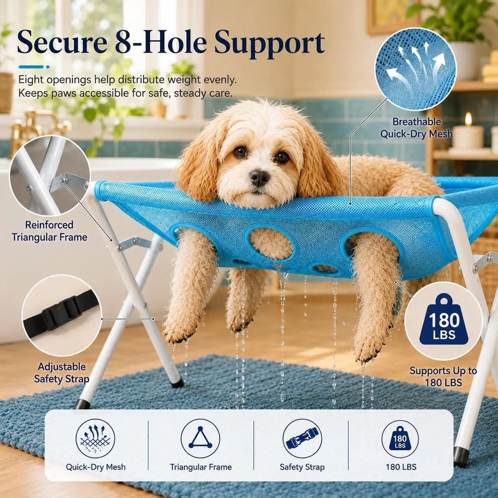 Pet Dog bath stand